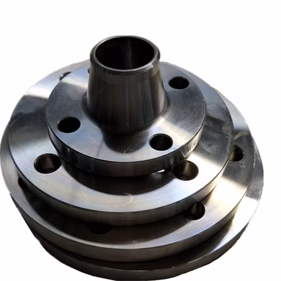 Herstellerpreis A105 304 Rohrverschraubung RF/Rtj/FF ANSI/JIS/DIN/API 6A Cl150 ASME B16.5 Schweißen Geschmiedeter Schweißhals Kohlenstoffstahl Edelstahlrohr Stahlflansch