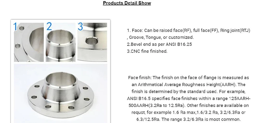 ANSI DIN En BS JIS ISO Standard Forged Steel Slip on Flange for Oil Gas Pipeline