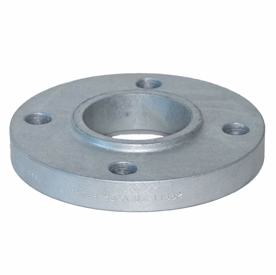 ANSI B16.5 Pn16 Std A105 geschmiedeter Slip-on-Flansch aus Kohlenstoffstahl
